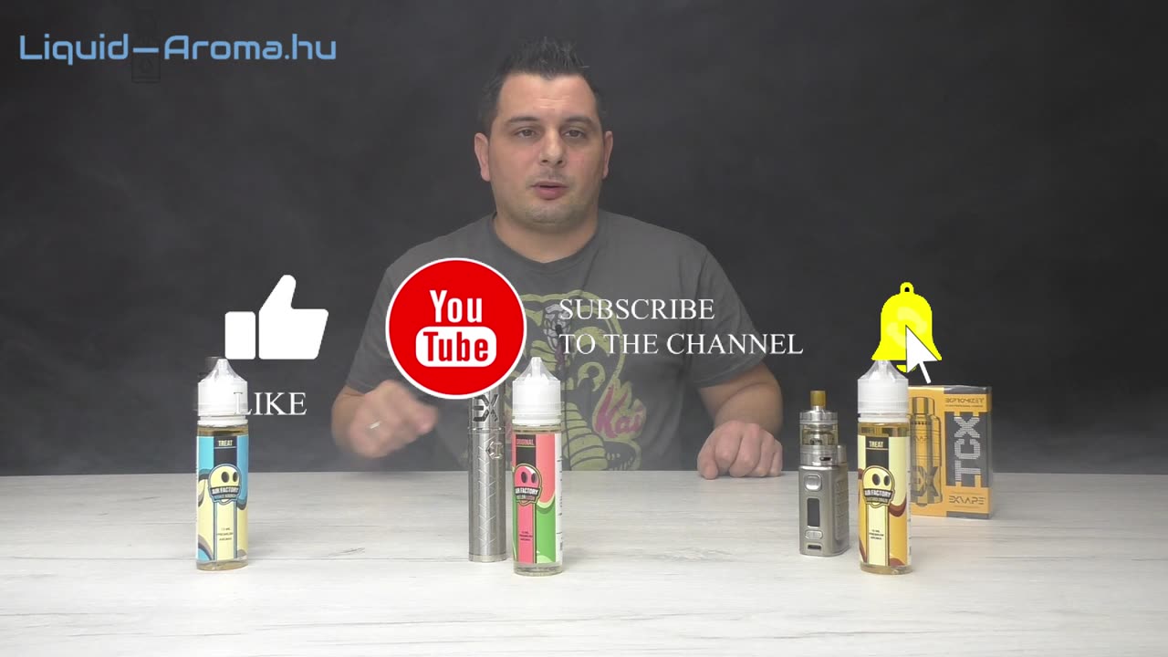 Airfoctory aroma Ízteszt