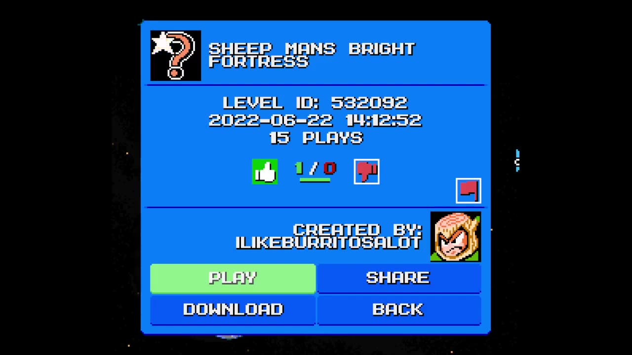 Mega Man Maker Level Highlight: "Sheep Mans Bright Fortress" by ILikeBurritosALot