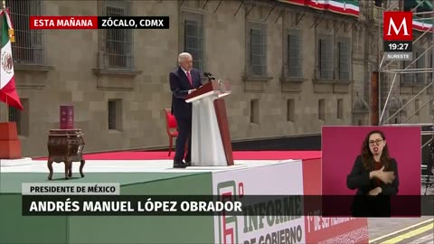 AMLO resalta la herencia cultural y la historia de México en su sexto y último informe