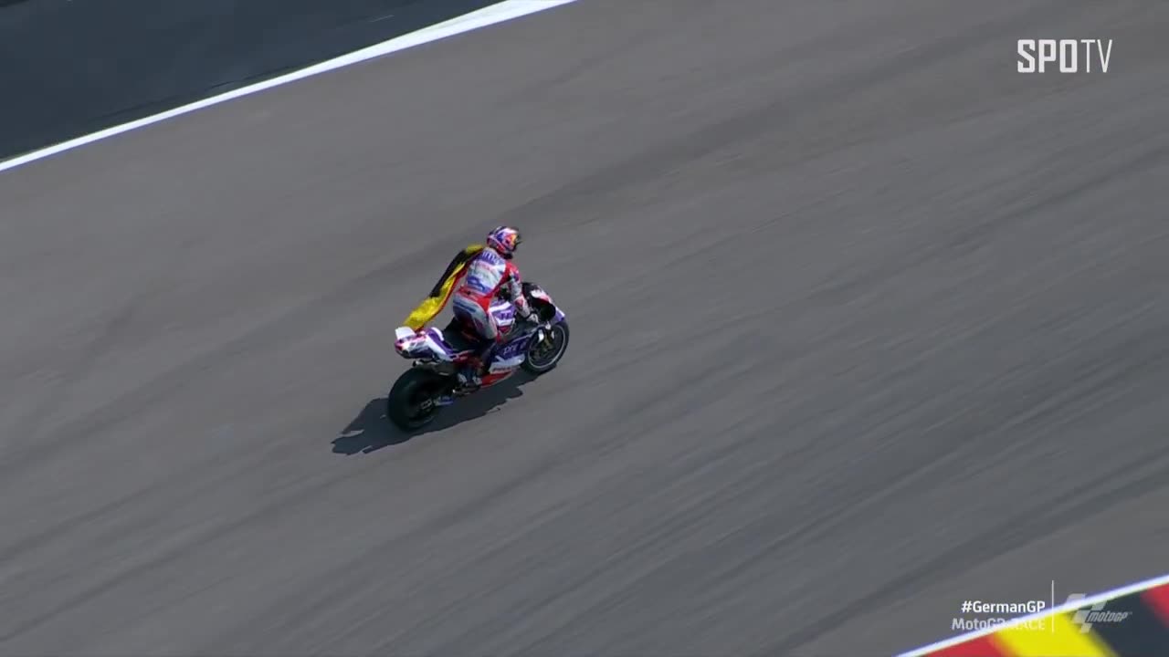 MotoGP LAST LAP & Podium at the German GP
