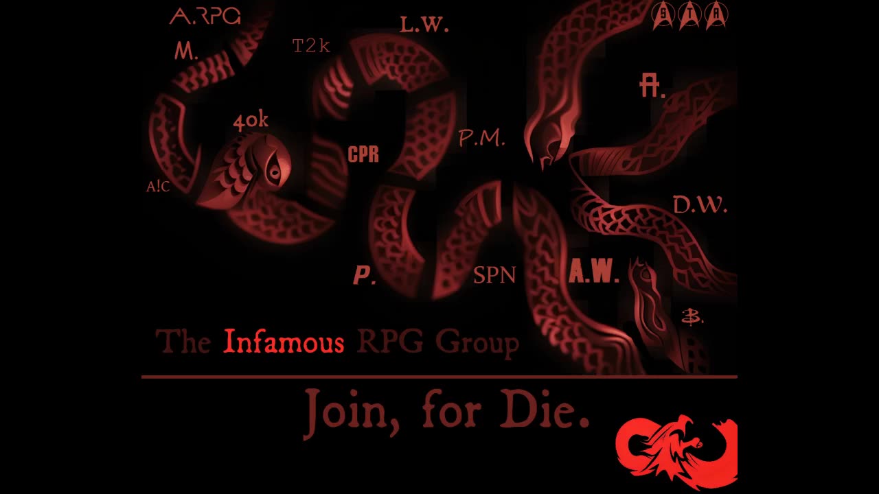 a message from The Infamous RPG Group