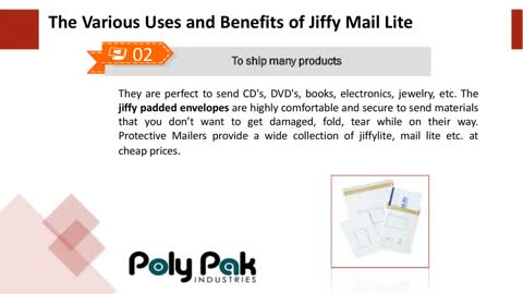 The Various Uses and Benefits of Jiffy Mail Lite