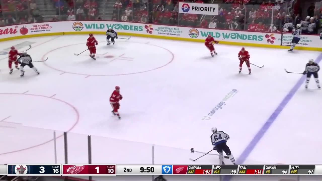 NHL Detroit Red Wings vs Winnipeg Jets 30/10/24