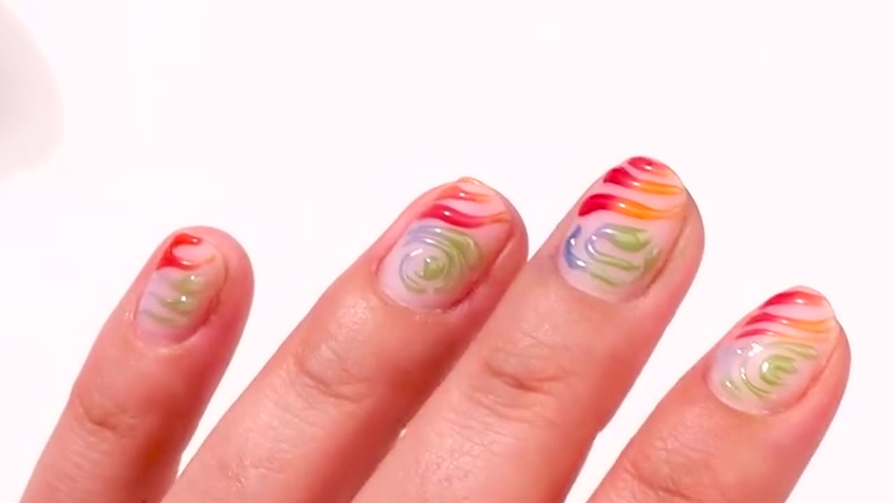 Colorful nail design you must try this summer️.hd