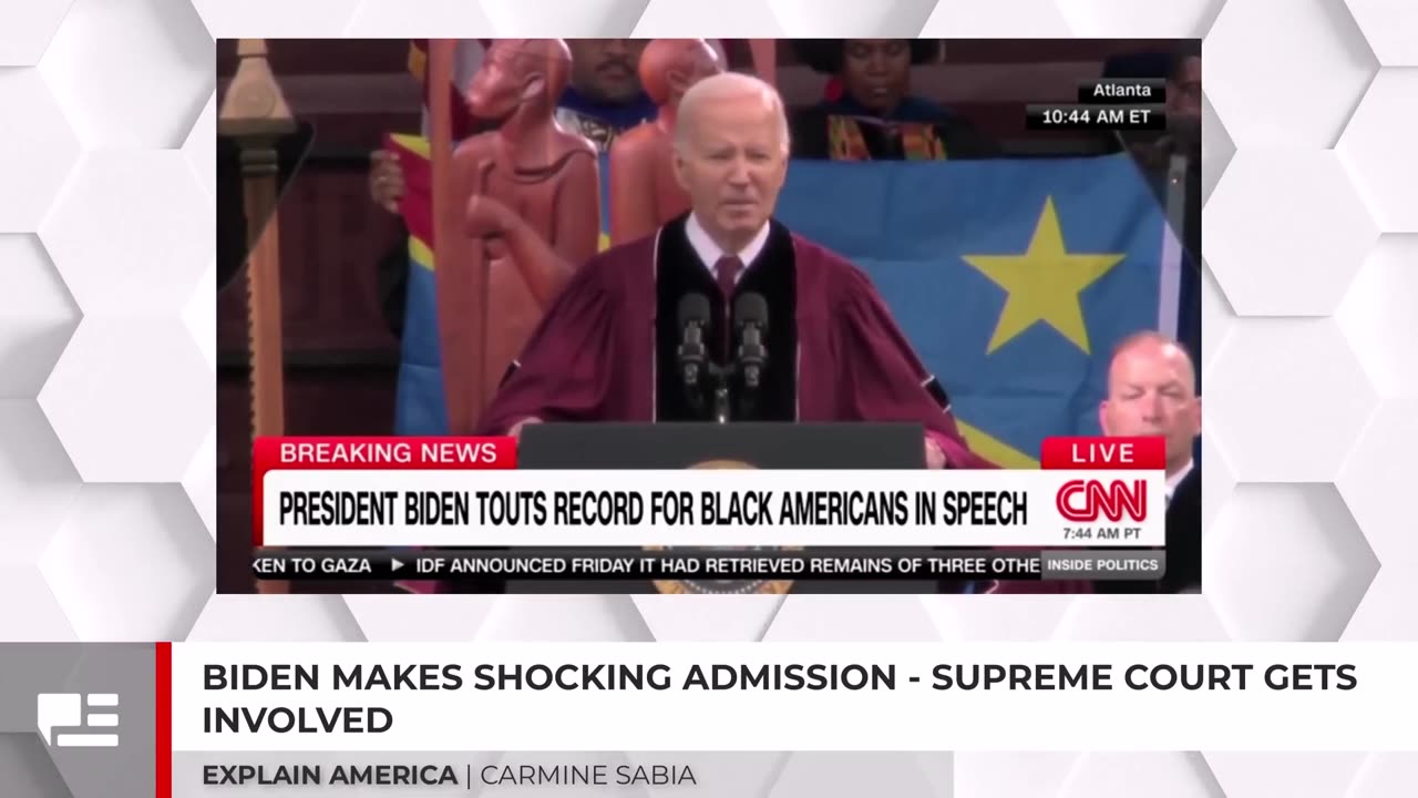 Biden Makes Shocking Admission - Supreme Court Gets Involved