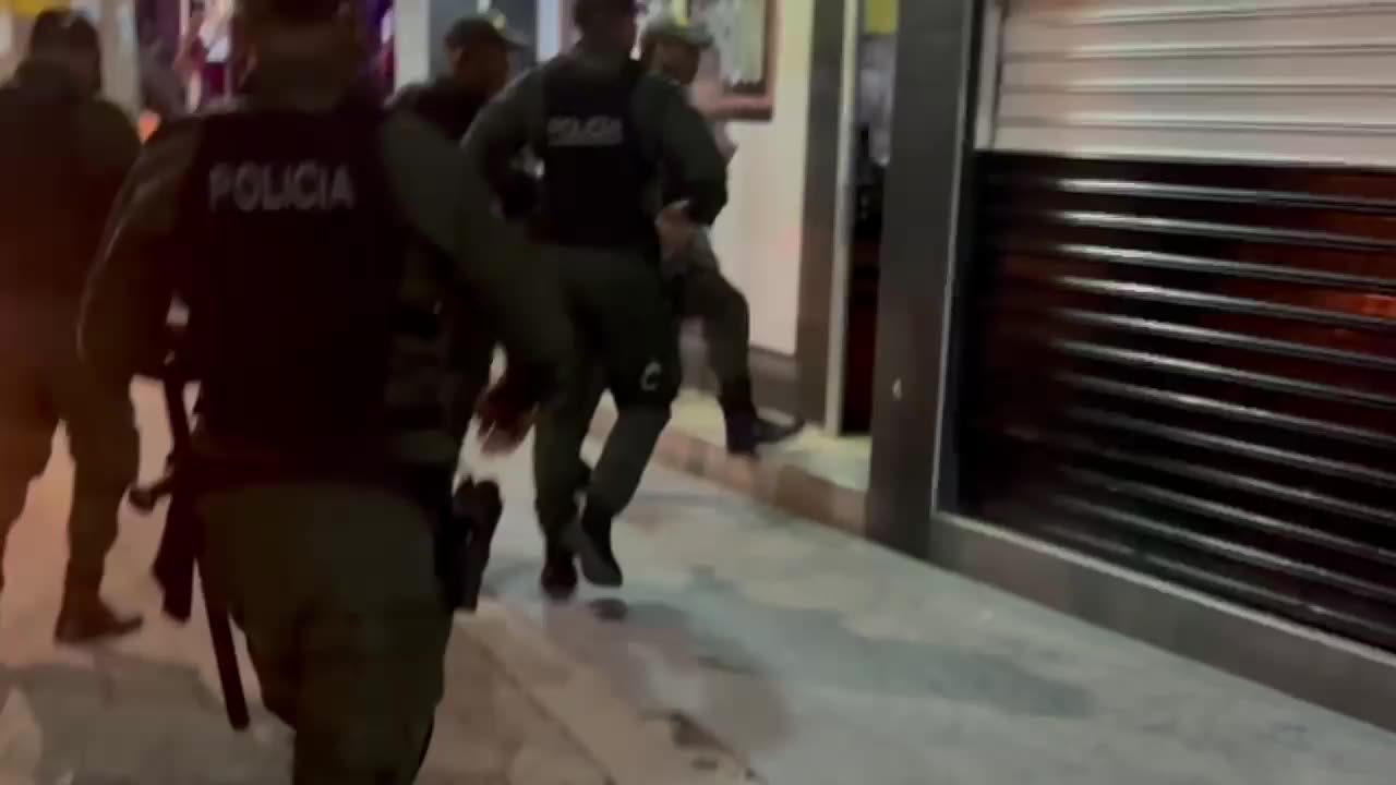 Operativo policial en Cartagena