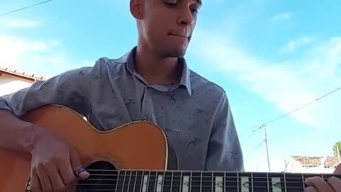 Super Mario Theme On Guitar