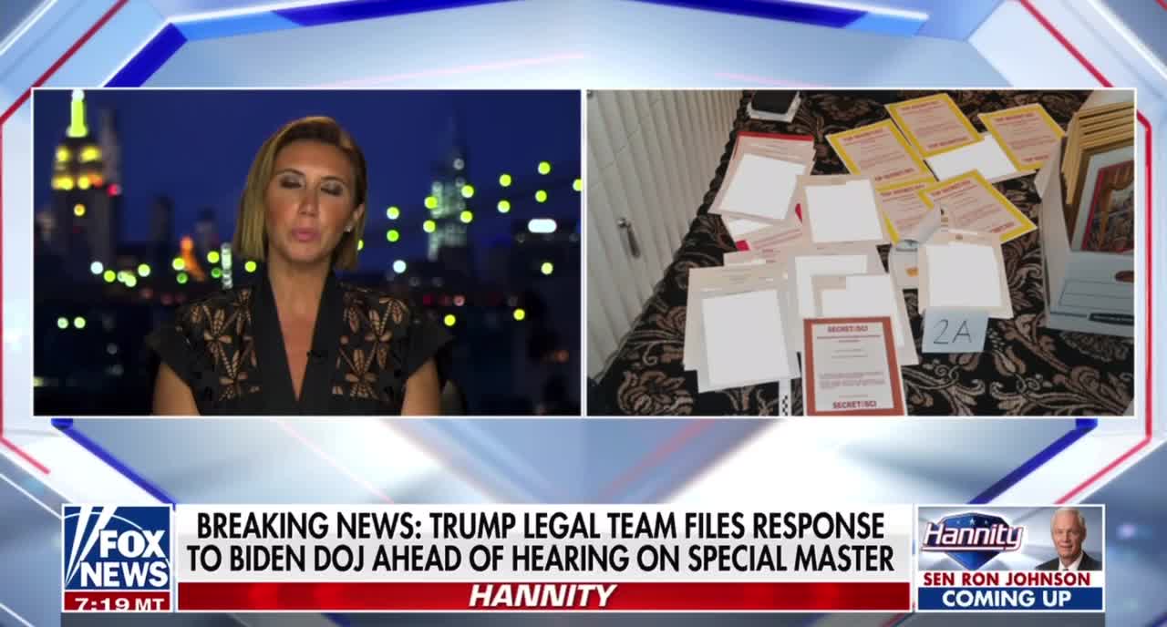 Trump Attorney Alina Habba: Staged Pictures of “Top Secret” Raid Docs