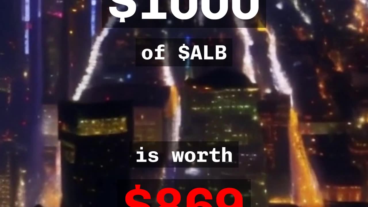 🚨 $ALB 🚨 Why is Albemarle / $ALB trending today? 🤔 #ALB