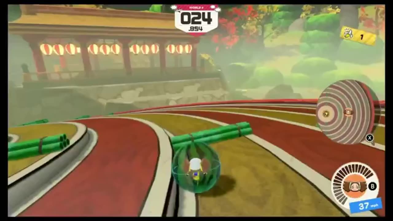 This is how W-4 went for me in Super Monkey Ball Banana Rumble