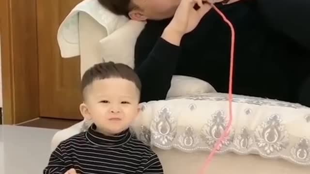 Baby cute funny video.