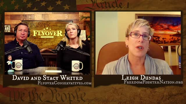 FULL INTERVIEW: Fighting Military Vaccines with Leigh Dundas | Flyover Conservatives