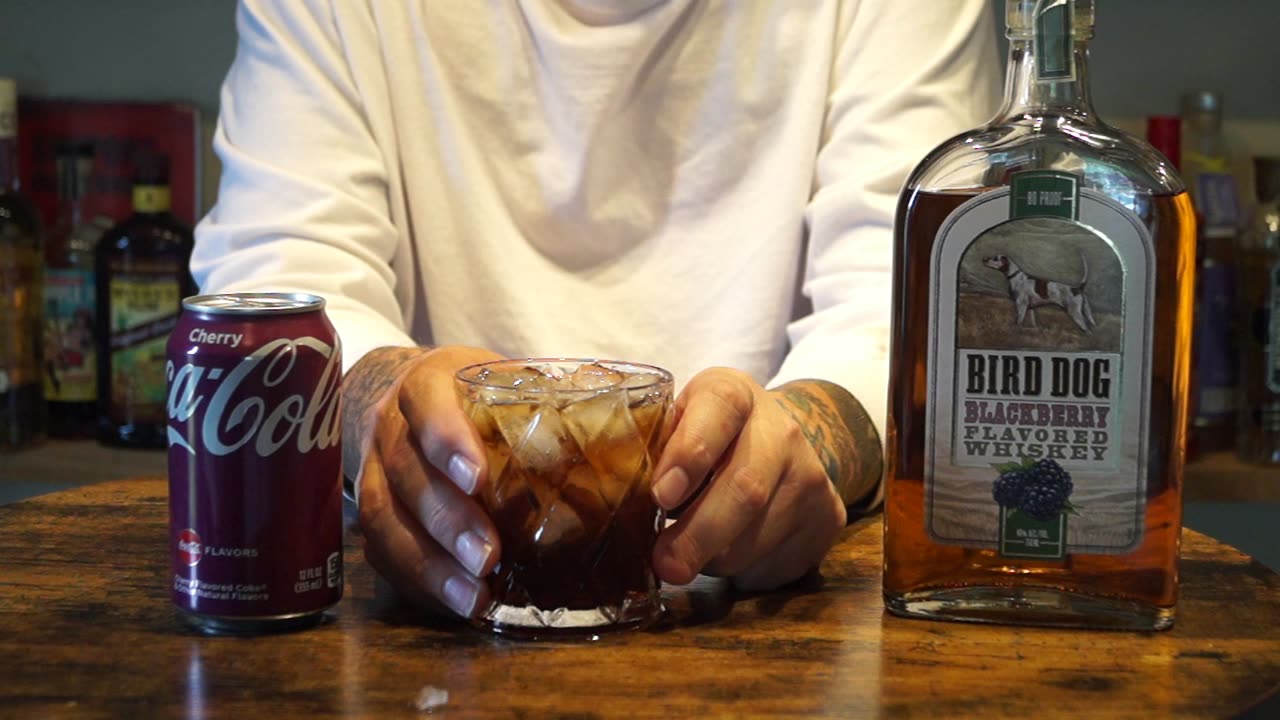 Bird Dog Blackberry Whiskey & Cherry Coke