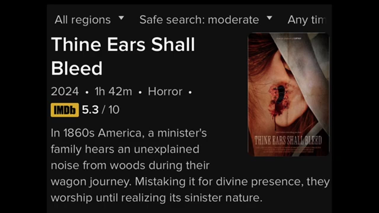 THINE EARS SHALL BLEEEEEEEED