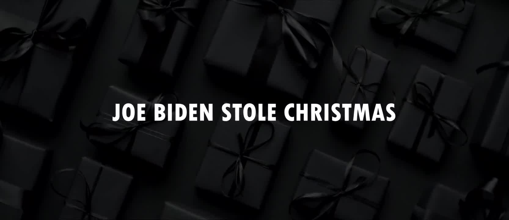 New Trump Ad BLASTS Biden For Stealing Christmas