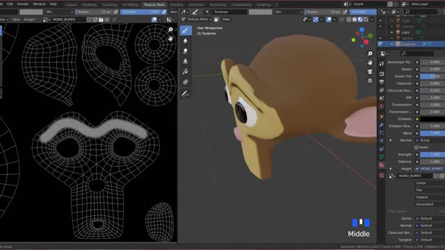 Las uv map en blender 3