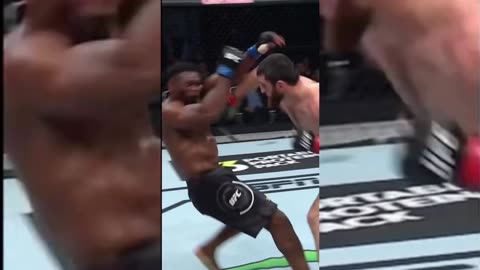 Crazy UFC knockdown.