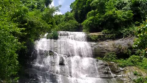 Beautiful waterfall in Bangladesh.