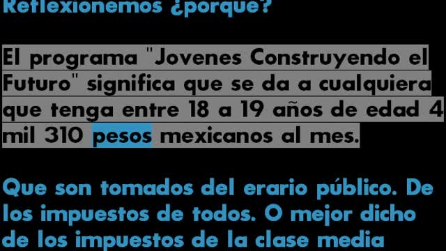 INJUSTICIA SOCIAL: Becas de AMLO: Como el socialismo genera desigualdad injusta