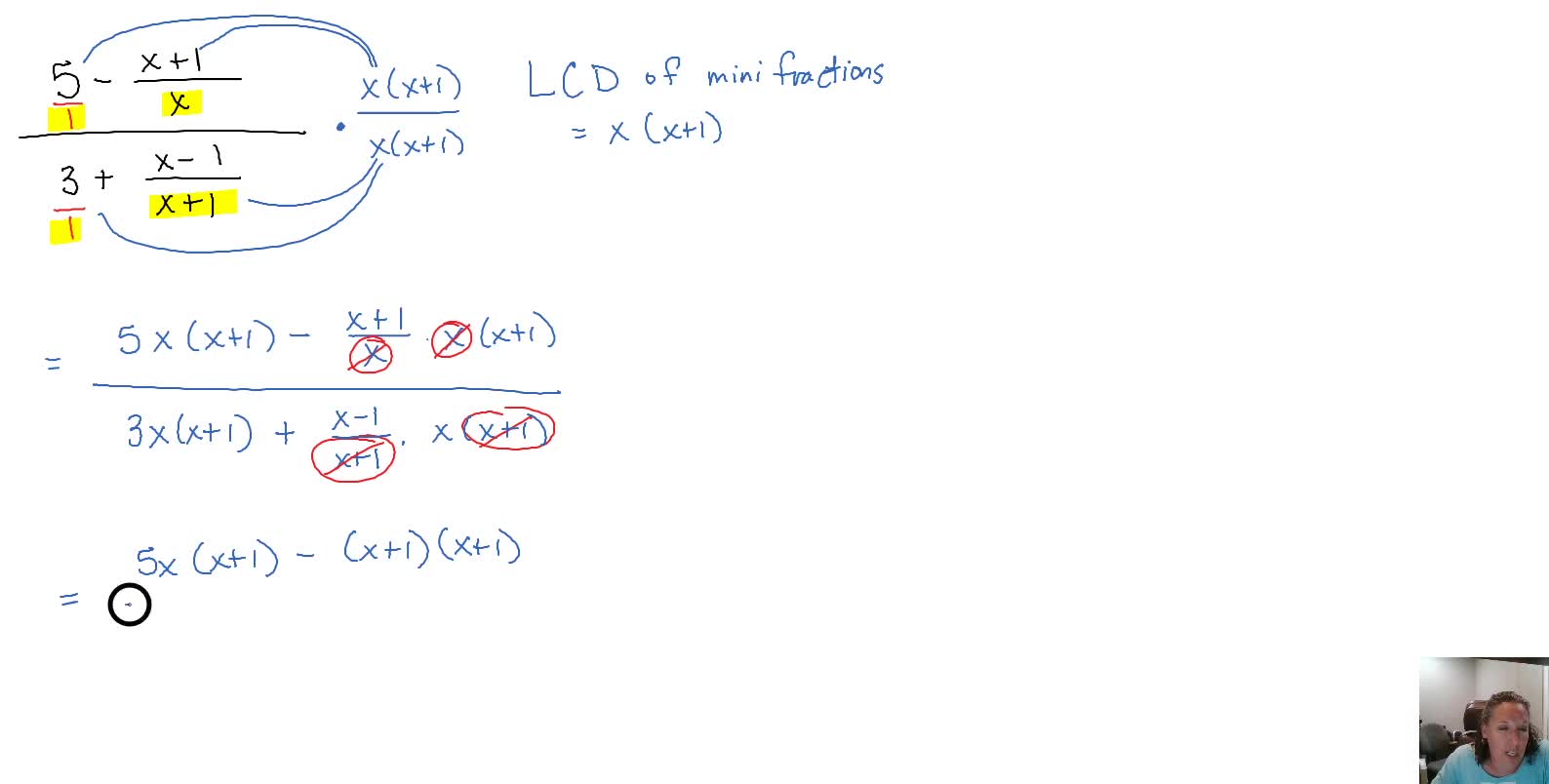 Simplifying Complex Fractions