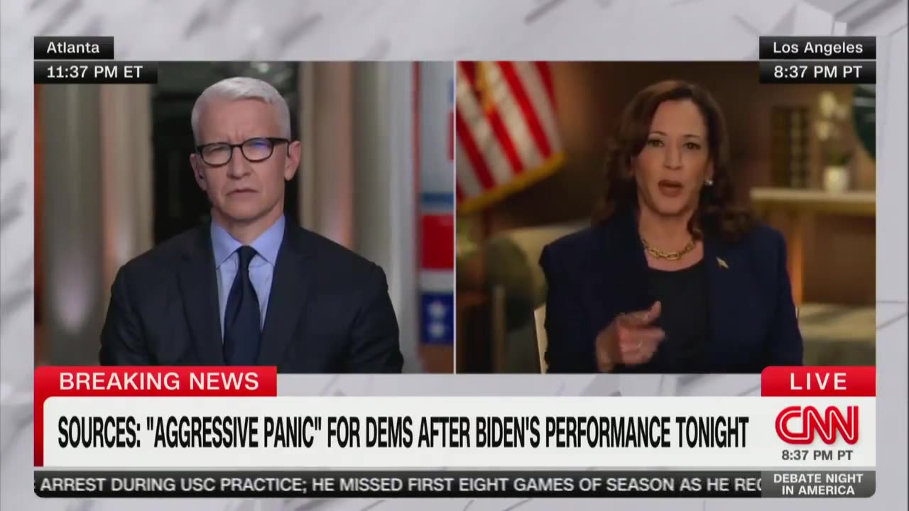 "Is This How Biden Is Every Day?" - Kamala Gets Called Out By CNN