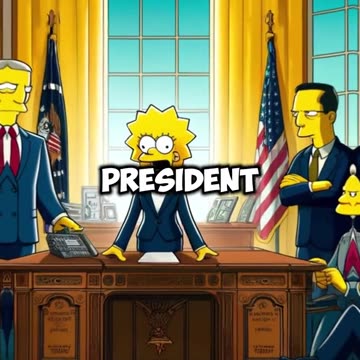 Frightening predictions in "The Simpsons", 1998, regarding 2024