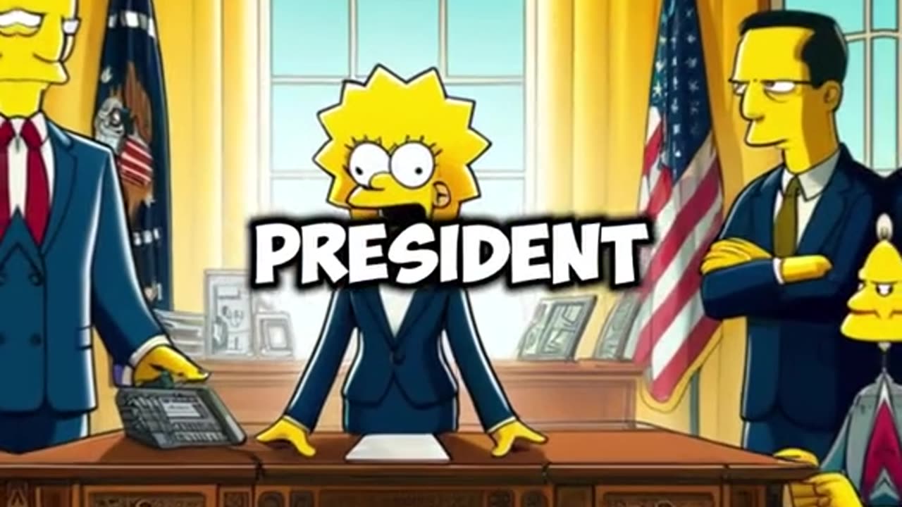 Frightening predictions in "The Simpsons", 1998, regarding 2024