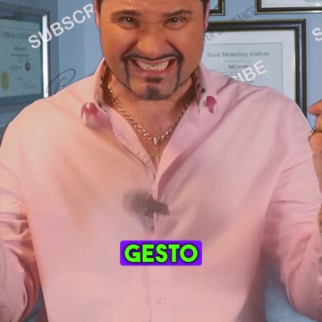 ¡Gestos con las manos de negocios! Este significa "Escúchame"