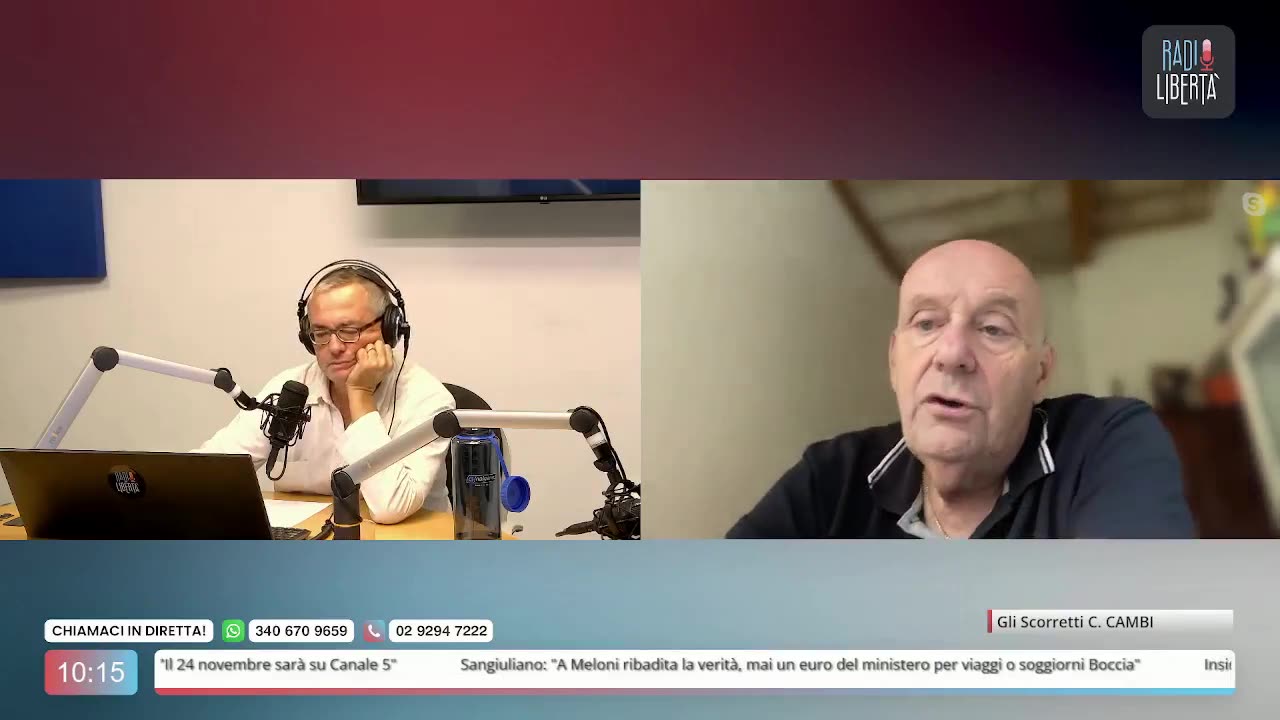 🔴 "Gli Scorretti" con Carlo Cambi e Giulio Cainarca (04.09.2024)