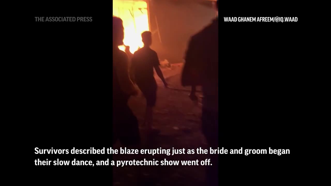 IRAQ WEDDING FIRE