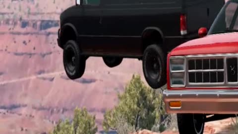 💥🔥 EPIC High-Speed Downhill Crashes in BeamNG.drive! 🚗😱