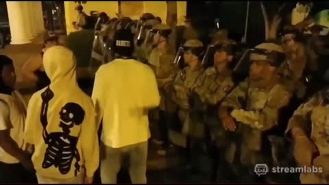 How BLM treated the D.C National Guard