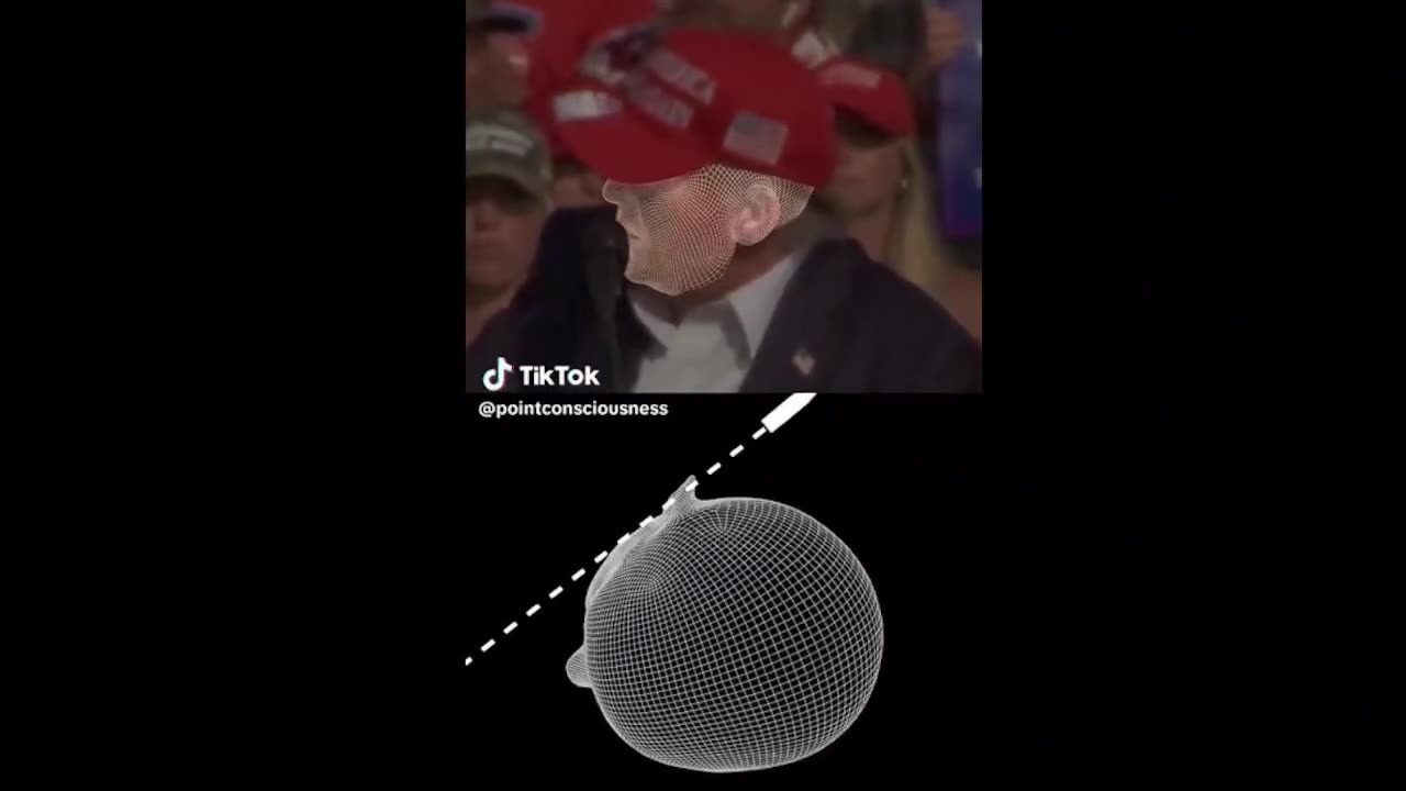 Cú nghiêng đầu giây cuối cùng ngoạn mục, đã cứu mạng Tổng thống Donald J. Trump!