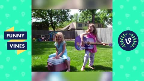 Watch the reactions of the funniest children ever