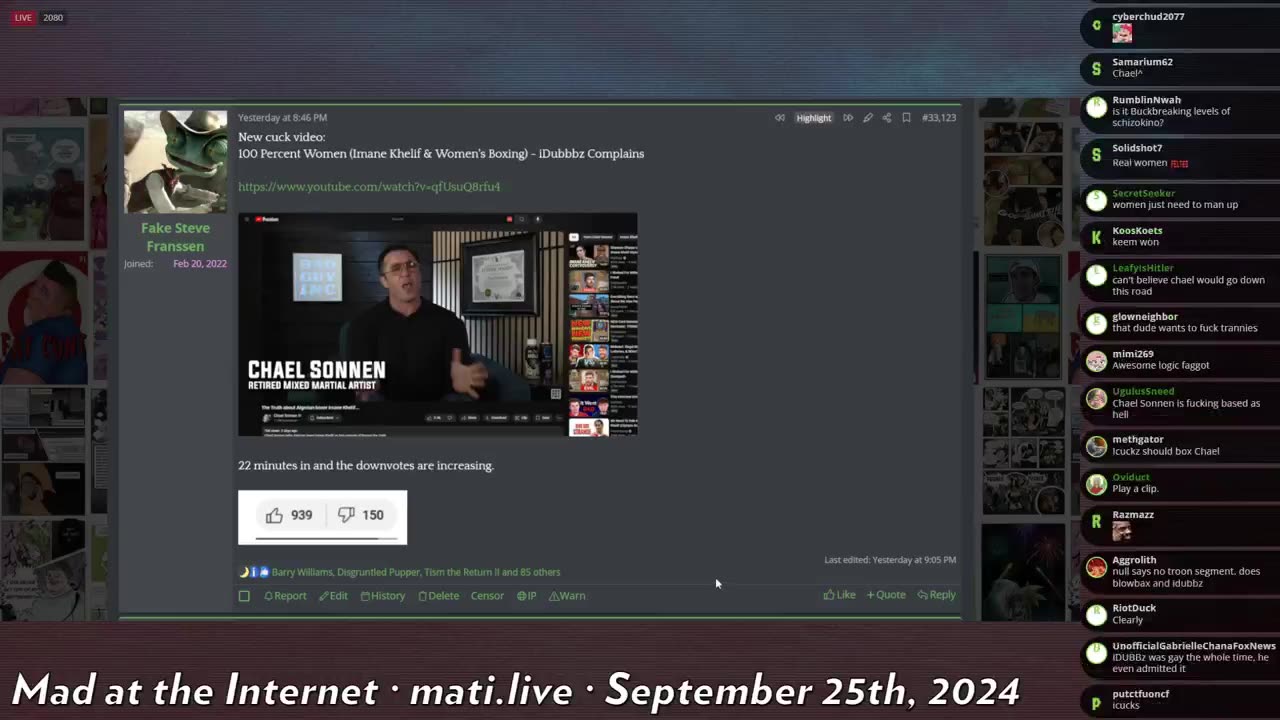 100 Percent Women, by idubbbz - Mad at the Internet (September 24, 2024)