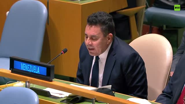 Il Venezuela parla all'ONU e si è espresso contro tale decisione e ha esposto le proprie argomentazioni.