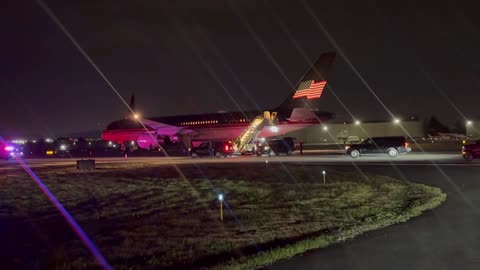 President Trump is wheels down in Lehigh Valley, Pennsylvania. Now off to Allentown, PA