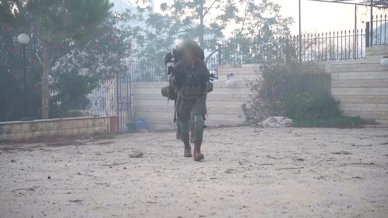 Attached is a video of IDF troop operational activity in the Gaza Strip