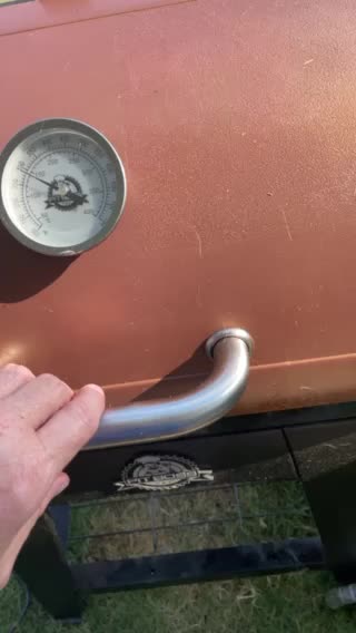 Cooking chicken on the smoker