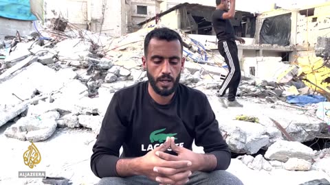 Parkour athletes in Rafah turns ruins of destroyed neighborhoods