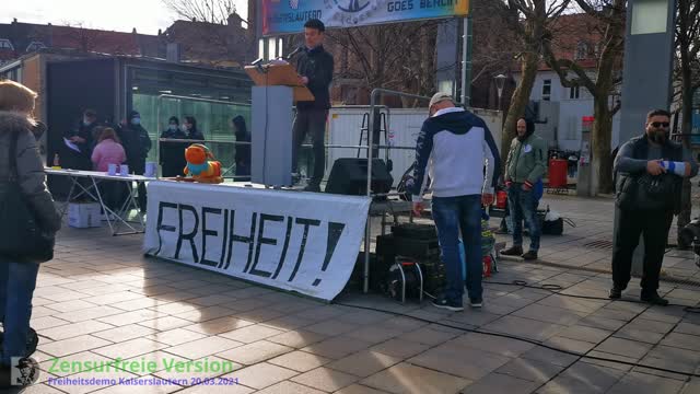 Rede Claudio in Kaiserslautern 20.03.2021