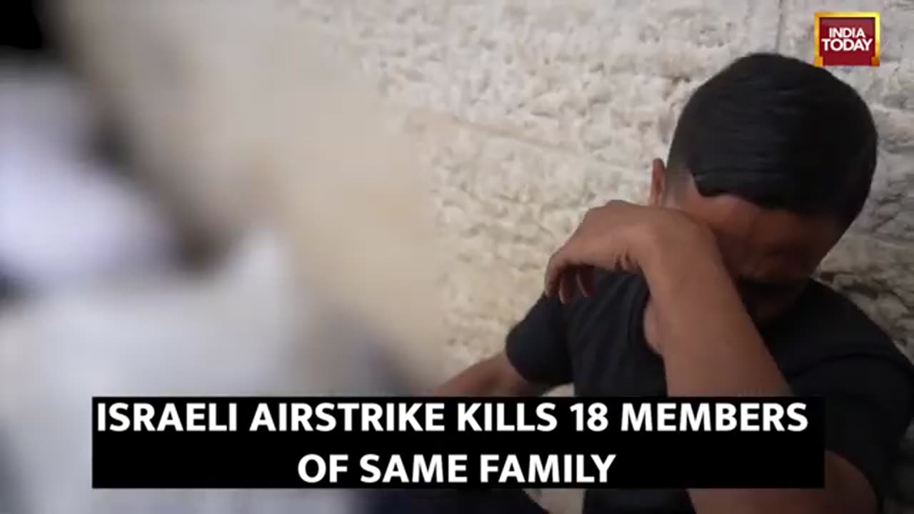 Israeli airstrike Kills 18 members of same family in gaza strip