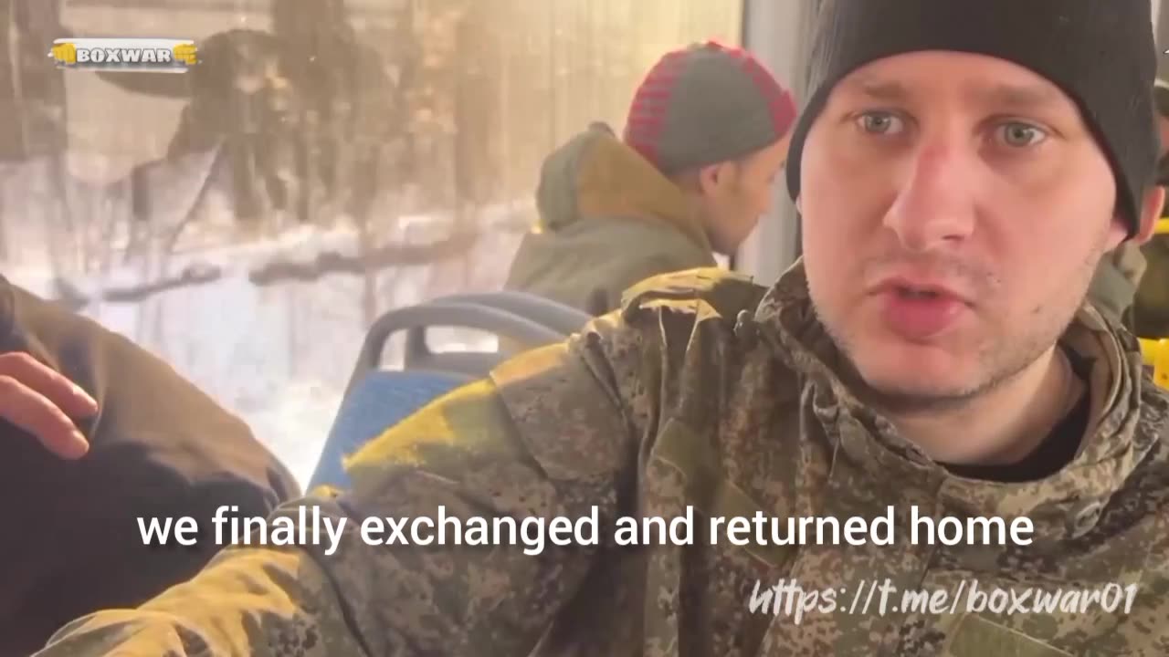 ‼️🇷🇺🙏 The first footage of Russian servicemen released from Ukrainian captivity.