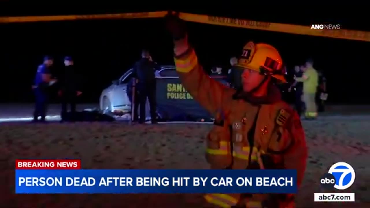 Person hit, killed by SUV on beach in Santa Monica