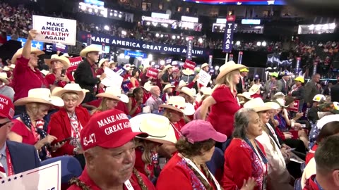 'The man is tough': RNC delegates praise Trump