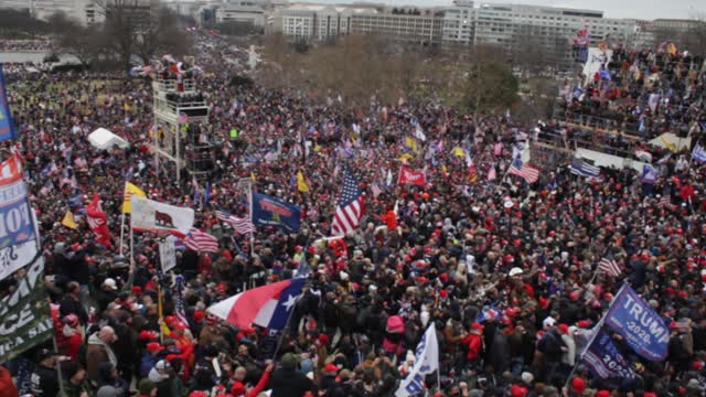 Raw Video Clip From DC Capitol Building Event