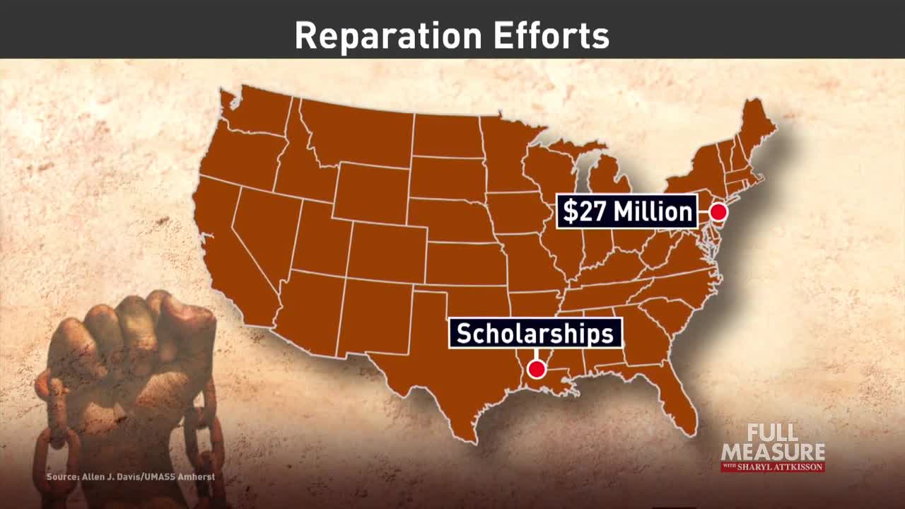 Full Measure: There is a growing movement to provide reparations to Black Americans over their ancestors’ slave status.