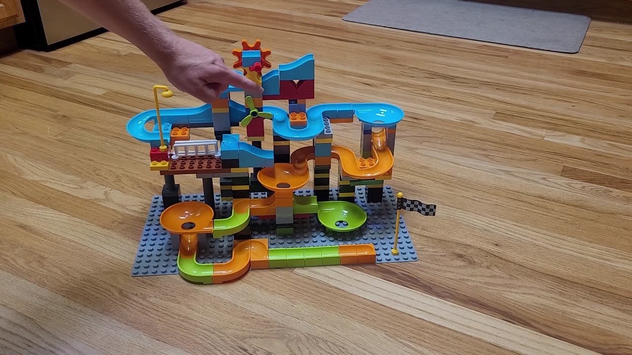 LEGO Marble Run - Building Blocks Time Lapse