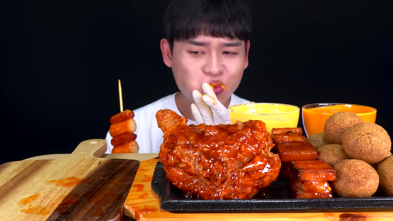 mukbang korean food #142