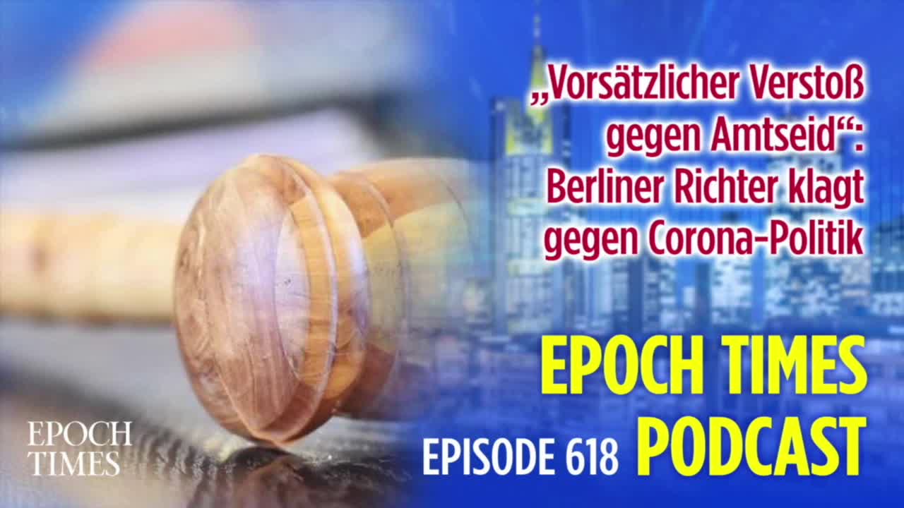 „Vorsätzlicher Verstoß gegen Amtseid“: Berliner Richter klagt gegen Corona-Politik